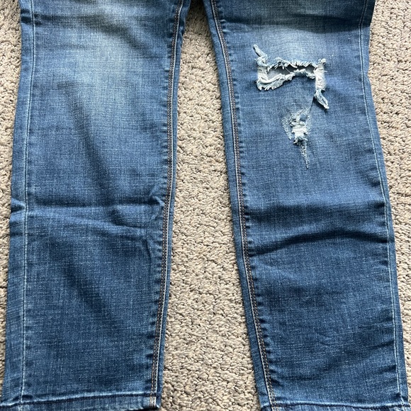 Womens unplubished jeans - Picture 3 of 5